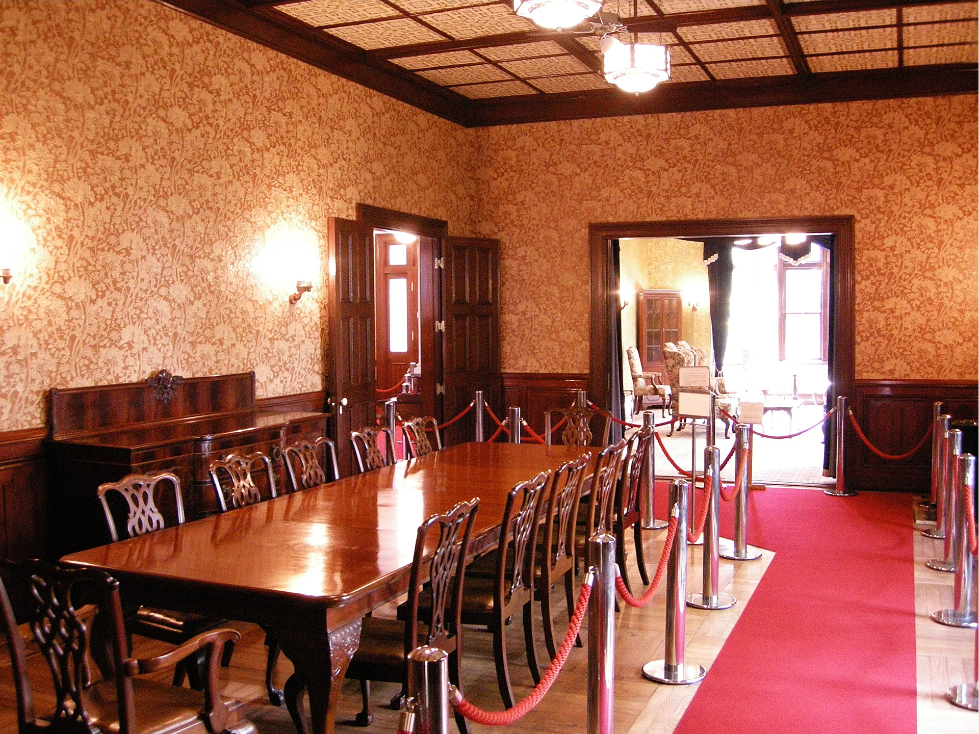 入船山記念館「大食堂」